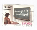 Sellos de Europa - Espa�a -  Homenaje a la escuela rural