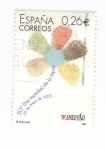 Stamps Spain -  50º día mundial de la lepra