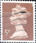 Stamps United Kingdom -  Intercambio 0,35 usd 5 p. 1988