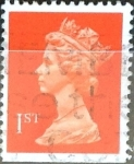 Sellos de Europa - Reino Unido -  Intercambio 0,40 usd 20 p. 1990