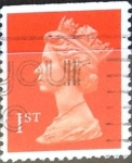 Stamps United Kingdom -  Intercambio 0,40 usd 20 p. 1990