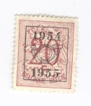 Stamps Belgium -  León de Bélgica