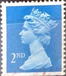 Stamps United Kingdom -  Intercambio 1,10 usd 14 p. 1989