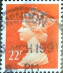 Stamps United Kingdom -  Intercambio 1,00 usd 22 p. 1991