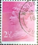 Stamps United Kingdom -  Intercambio 0,60 usd 2,5 p. 1975