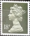 Stamps United Kingdom -  Intercambio 0,70 usd 18 p. 1984