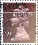 Stamps United Kingdom -  Intercambio 0,40 usd 7 p. 1975