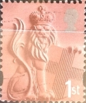 Stamps United Kingdom -  Intercambio 0,55 usd 27 p. 2001