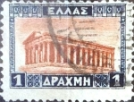 Stamps : Europe : Greece :  Intercambio 0,20 usd 1 dracma 1927