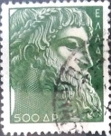 Stamps Greece -  Intercambio 0,20 usd 500 dracma 1954