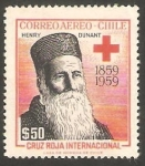 Stamps Chile -  279 - Centº de La Curz Roja Internacional