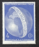 Stamps Chile -  217 - Homenaje a J. F. Kennedy