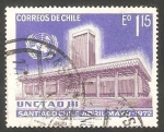 Stamps Chile -  384 - UNCTAD III, Conferencia de la ONU para el comercio y desarrollo