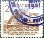 Stamps : America : Guatemala :  Intercambio 0,20 usd 2 cents. 1988