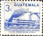 Stamps Guatemala -  Intercambio 0,20 usd 3 cent. 1987