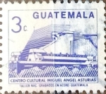 Stamps Guatemala -  Intercambio 0,20 usd 3 cent. 1987