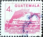 Stamps Guatemala -  Intercambio 0,20 usd 4 cent. 1993