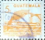 Stamps Guatemala -  Intercambio 0,20 usd 5 cent. 1990