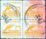Sellos de America - Guatemala -  Intercambio 0,80 usd 4x5 cent. 1990