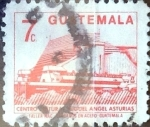 Stamps Guatemala -  Intercambio 0,20 usd 7 cent. 1987
