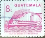 Stamps : America : Guatemala :  Intercambio 0,20 usd 8 cent. 1987