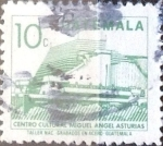 Stamps Guatemala -  Intercambio 0,20 usd 10 cent. 1987
