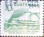 Stamps Guatemala -  Intercambio 0,20 usd 10 cent. 1987