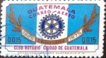 Stamps Guatemala -  Intercambio 0,20 usd 15 cent. 1976