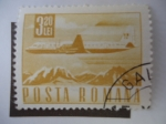 Stamps Romania -  Avión.
