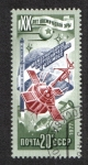 Stamps Russia -  Intercosmos. Cooperación Internacional en el Espacio