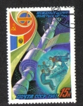 Stamps Russia -  Vuelos Espacial Sovietico-Rumano