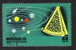 Stamps : Asia : Mongolia :  Sistema Planetario