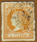 Stamps Spain -  ISABEL II