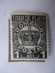 Stamps Romania -  Taxa de Plata.