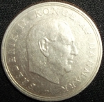 monedas de Europa - Dinamarca -  1962 (Anverso)
