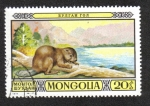 Stamps Mongolia -  Castor