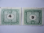 Stamps Hungary -  Otven Eves A -Portó Belyeg -1903-1953-