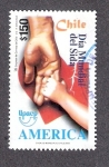 Stamps Chile -  Dia Mundial del SIDA