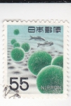 Stamps Japan -  paisaje marino