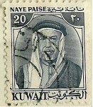 Stamps Kuwait -  Abdullah III