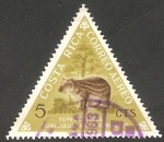 Stamps Costa Rica -  347 - tepescuintle cuniculus paca virgatus
