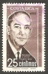 Stamps Costa Rica -  363 - Francisco J. Orlich, presidente