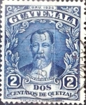 Sellos de America - Guatemala -  Intercambio 0,20 usd 2 cent. 1929