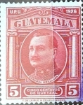 Stamps : America : Guatemala :  Intercambio 0,20 usd 5 cent. 1929