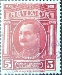 Stamps : America : Guatemala :  Intercambio 0,20 usd 5 cent. 1929