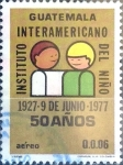 Stamps Guatemala -  Intercambio 0,20 usd 6 cent. 1978