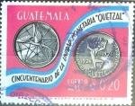 Stamps Guatemala -  Intercambio 0,25 usd 20 cent. 1976