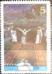 Stamps Guatemala -  Intercambio 1,75 usd 5 quetzal 1995