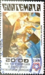 Stamps Guatemala -  Intercambio cxrf 0,20 usd 2 cent. 1976