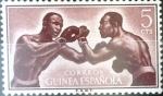 Stamps Spain -  Intercambio fd2a 0,20 usd 5 cent. 1958